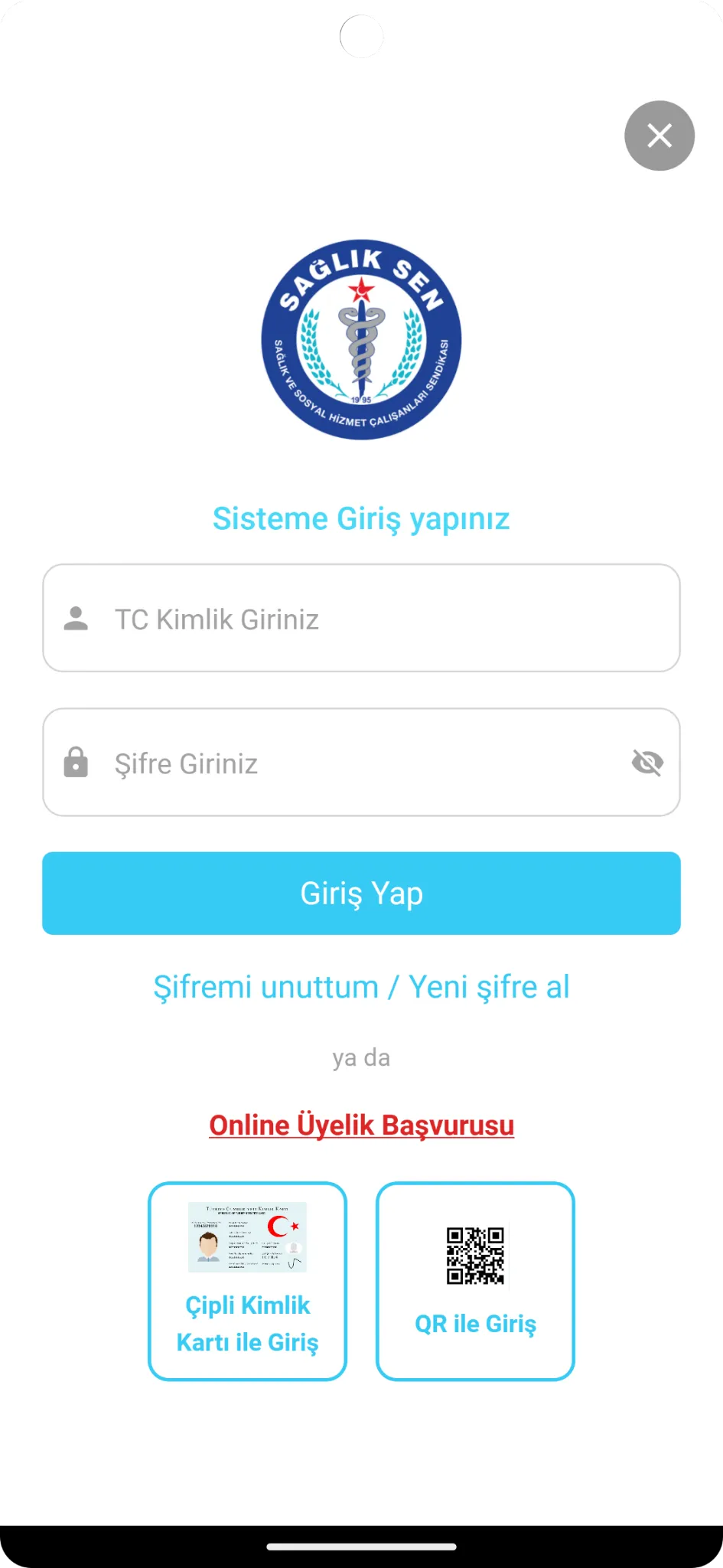 RönesisPRO giriş ekranı