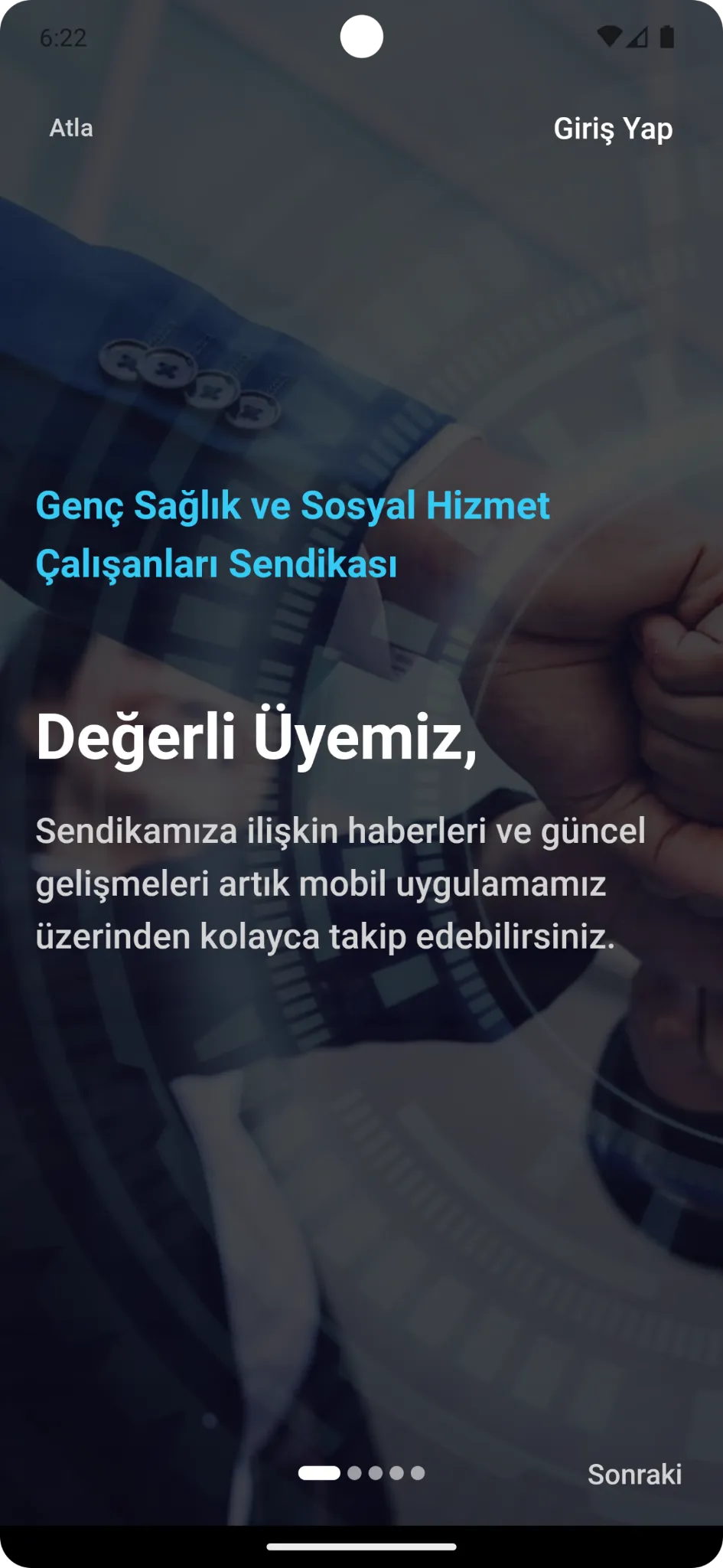 RönesisPRO tanıtım ekranı